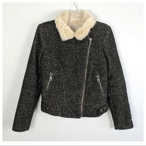 Zara fur coat